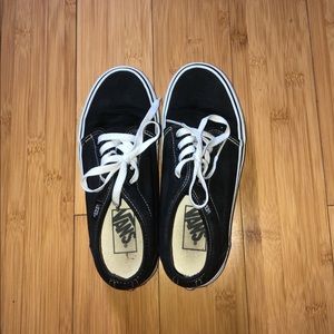 Black Vans